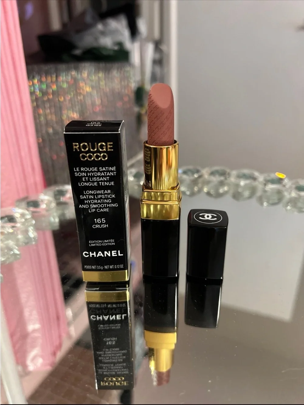 CHANEL hydrating satin